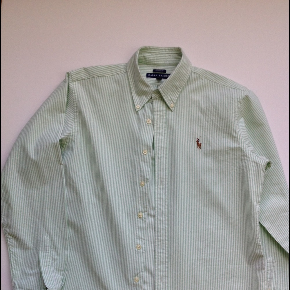 Classic fit strip Polo